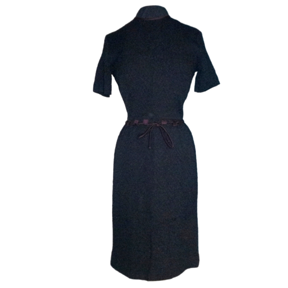 Vintage black sheath style dress.